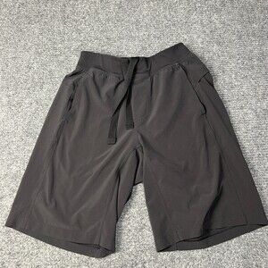 Lululemon Shorts Mens Small Black Unlined 10 In Inseam Athletic Running Training